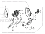 2023-2025 Honda CR-V - Mirror Assembly