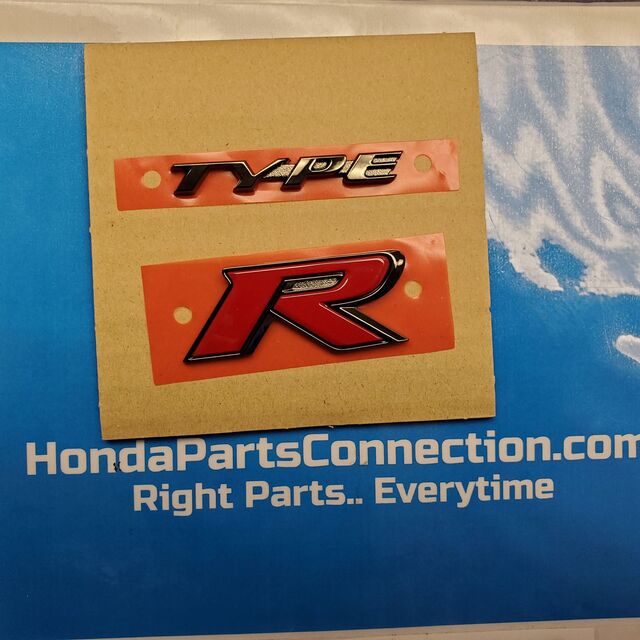 75732T60A01 Civic TYPE R Emblem Front Genuine Honda Parts