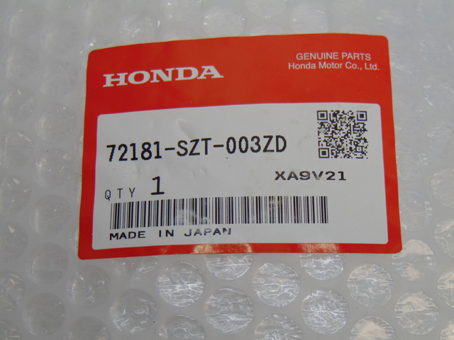 72181-SZT-003ZD - 2011-2012 Honda CR-Z - Handle Assembly L Front