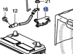 2013-2017 Honda Accord - Sensor Assembly Battery