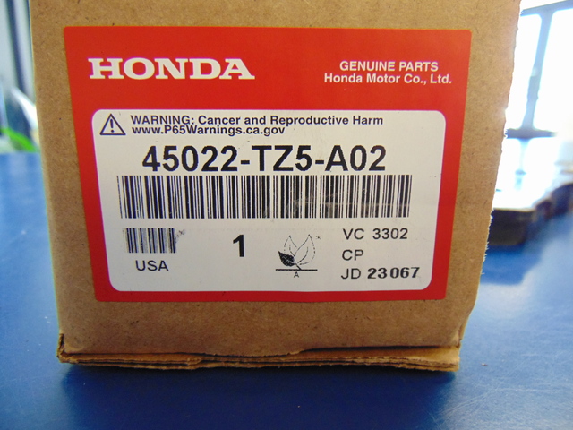 45022-TZ5-A02 - Front Brake Pad Set | Genuine Honda Parts