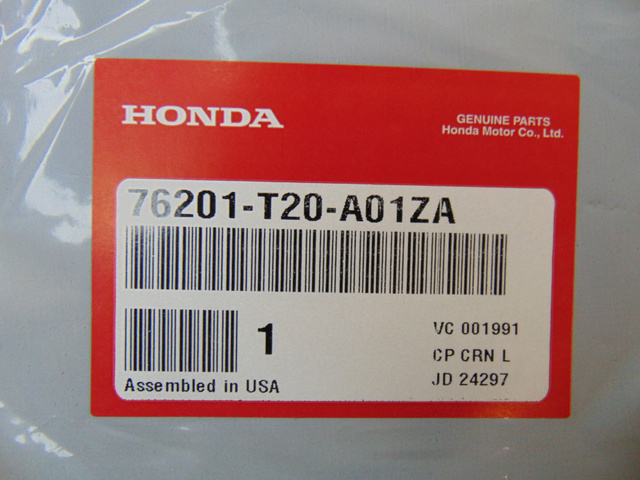 76201-T20-A01ZA - 2022-2025 Honda Civic - Upper Cover | Genuine