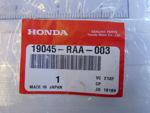 thumbnail image 2 of Genuine Honda Acura Radiator Cap Cover – OEM 19045-RAA-003 (Direct Replacement For 2005-2024 Models) 2 of 2
