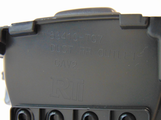 83410-TG7-A01ZB - 2016-2023 Honda - Outlet Assembly Rear Garnish