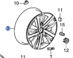 2022-2024 Honda Civic - Wheel, Alloy