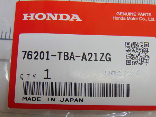 76201-TBA-A21ZG - Cap R Skull *NH731P* (Crystal Black Pearl