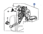 2011-2017 Honda Odyssey - Pedal Assembly Foot Parking Brake