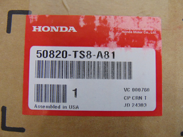50820-TS8-A81 - Mounting Engine Side (AT) - 2012 Honda Civic