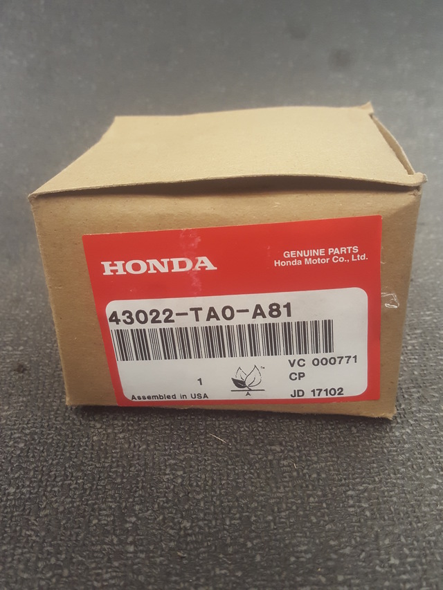43022TA0A81 20102017 Honda Accord Rear Right & Left Brake Pad Set