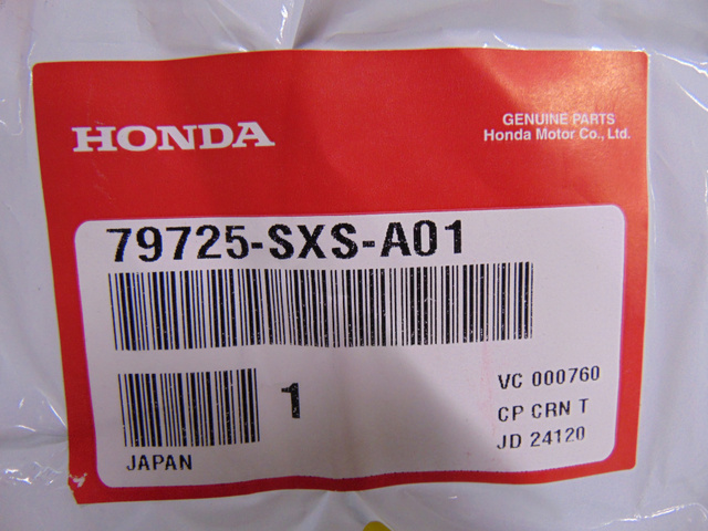 79725-SXS-A01 - HVAC Heater Hose | Genuine Honda Parts