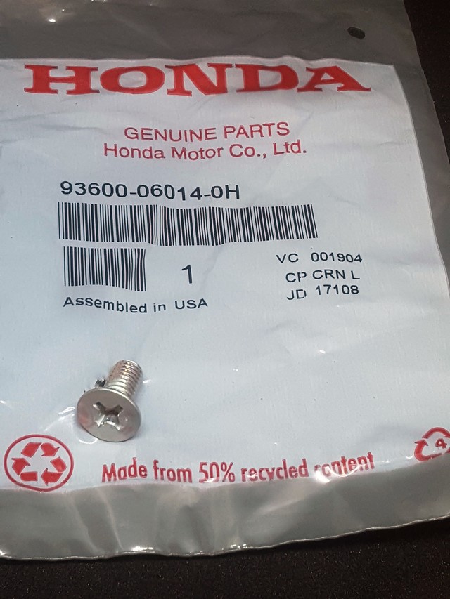20082024 Honda Rotor Screw 93600060140H Honda Parts Cheap