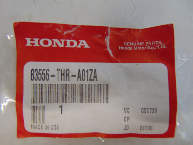 83556-THR-A01ZA - Cover L Pull Pocket *NH900L* (Deep Black) - 2018