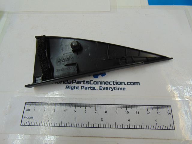 72940-T0A-A01ZA - Garnish R Rear Door Quarter (Inner) *NH167L