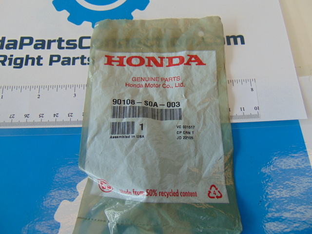 90108-S0A-003 - 1998-2025 Honda - Bolt Flange (6X15) | Genuine