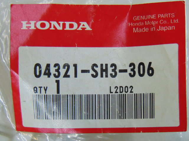 04321-SH3-306 - Connector (2P 110F) (5 Pieces) - 1990-2015 Honda ...