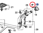 2011-2020 Honda - Clip Filler Cap
