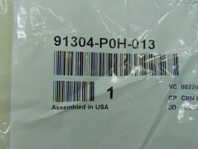 91304-P0H-013 - O Ring (7 8X1 9) | Genuine Honda Parts