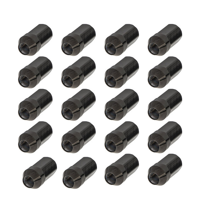 20172021 GM Wheel Lug Nut & Lock Kit, Black 84332438 QuirkParts