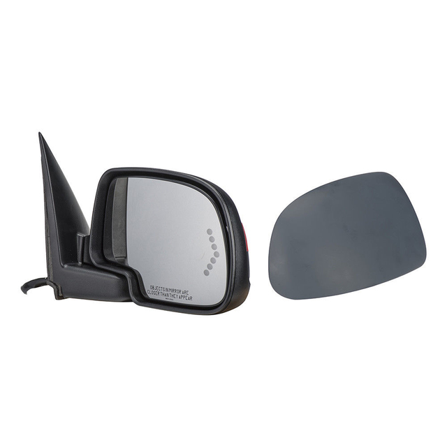 Verre De Rétroviseur Chauffant Côté Conducteur Gauche - Pour Chevrolet/GMC/Cadillac 2003-2007