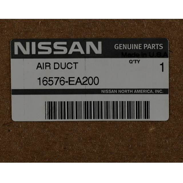 Nissan 16576 jd00a