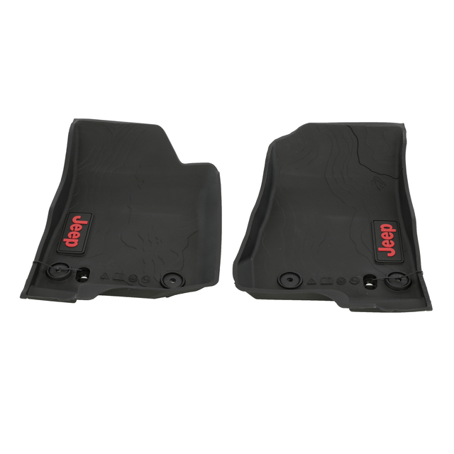 20212023 Jeep Gladiator AllWeather Floor Mats 82216629AB QuirkParts