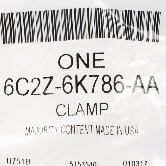 Genuine Ford 6C2Z-6K786-AA Clamp – OEM Ford Replacement Part