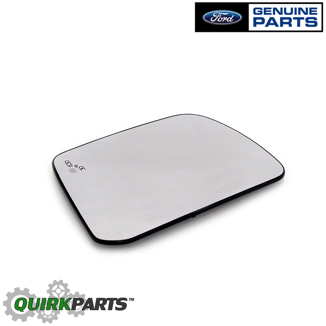 Ford Edge Lincoln MKX Left Driver Side View Heated Blind Spot Mirror Glass OEM