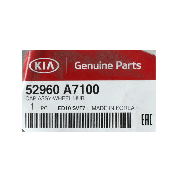 20142016 Kia Wheel Cover 52960A7100 QuirkParts