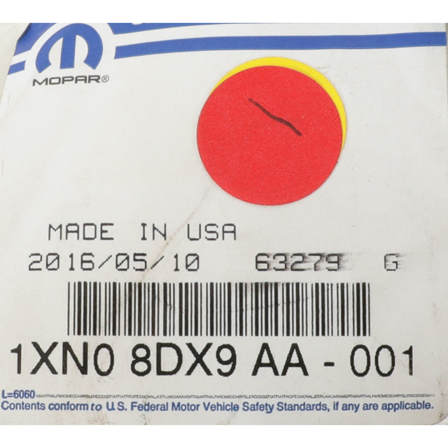 2011-2021 DURANGO GRAND CHEROKEE SEAT ADJUSTER SHIELD OEM MOPAR 1XN08DX9AA