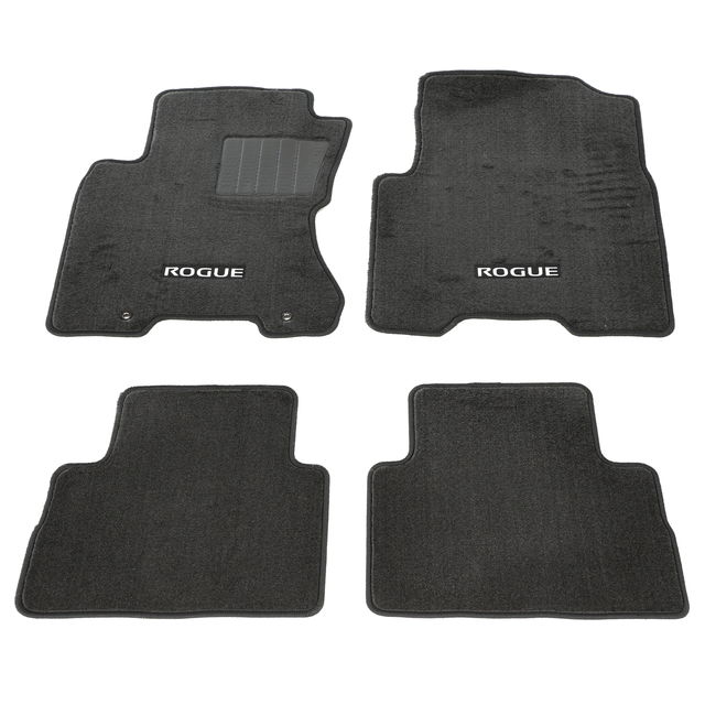 2013 Nissan Rogue 20082013 Nissan Rogue Black Carpeted Floor Mats