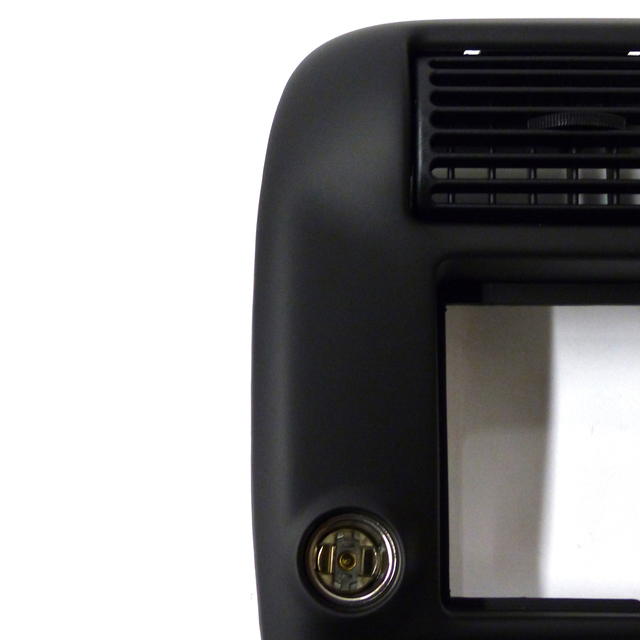 1995-2010 Ford Ranger Center Dash Radio Bezel Lighter Air Vents, Black 1995-2010 Ford Ranger Center Dash Radio Bezel Lighter Air Vents, Black