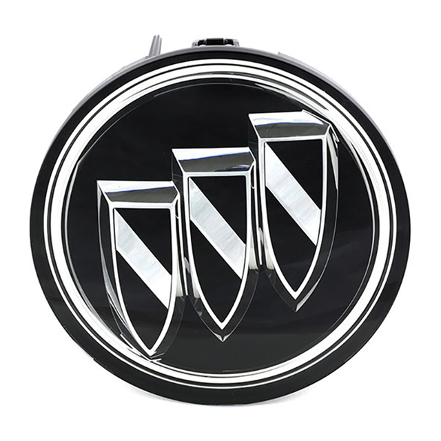 thumbnail interactive-video image 1 of Genuine GM 2011-2013 Buick Regal Front Grille Emblem – Tri-Shield New OEM 1 of 4