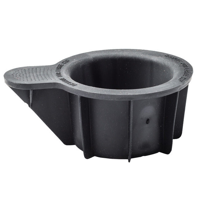 Ford F150 Mustang Ranger Black Center Console Cup Holder Rubber Liner Insert OEM QuirkParts