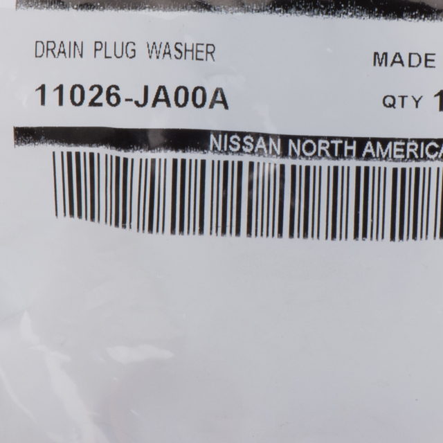 19852022 Nissan Drain Plug Washer 11026JA00A QuirkParts
