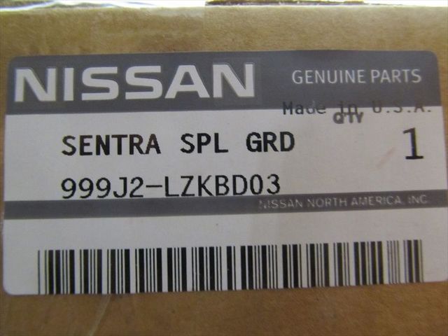 For Genuine OEM Primered Front Mud Flaps Splash Guards for Nissan Sentra 07-12