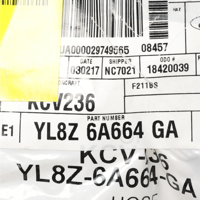 OEM NEW 2001-2004 Ford Escape 3.0 V6 PCV Valve Emission Hose