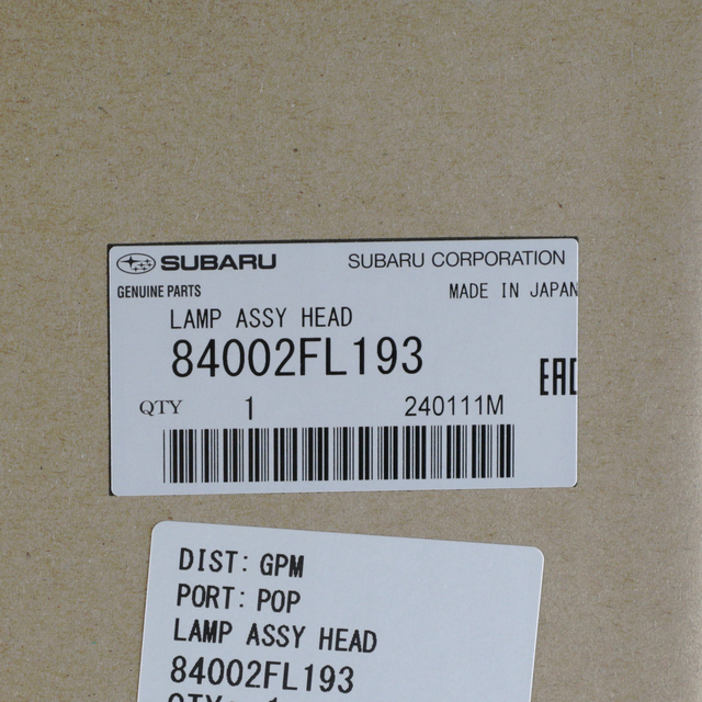 2018-2019 Subaru Crosstrek Composite Assembly 84002FL193 | QuirkParts