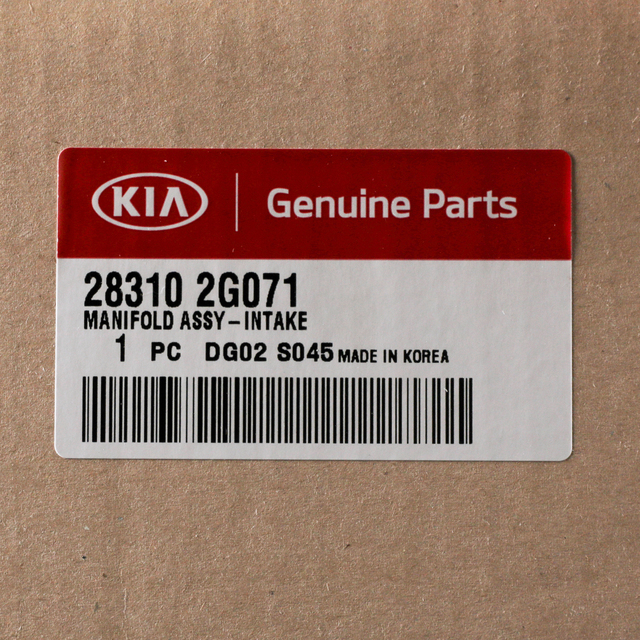 20112012 Kia Sorento OEM NEW 201112 Kia Sorento Wagon EX Engine Intake Manifold ASSEMBLY 28310