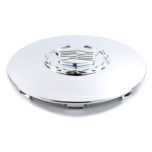 4-Pack Chrome Wheel Center Caps For 2003-2006 Cadillac Escalade ESV/EXT – OE Style 09594878, Car Wash Safe