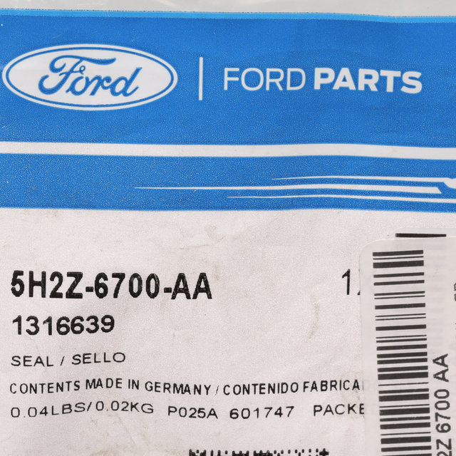 19842011 Ford Front Cover Seal 5H2Z6700AA QuirkParts