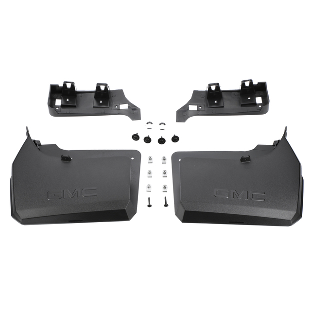 20192020 GMC Sierra 1500 Splash Guards, Molded, Rear 84420656 QuirkParts
