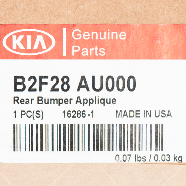 20172018 Kia Soul OEM NEW 1718 Kia Soul Hatchback Rear Bumper