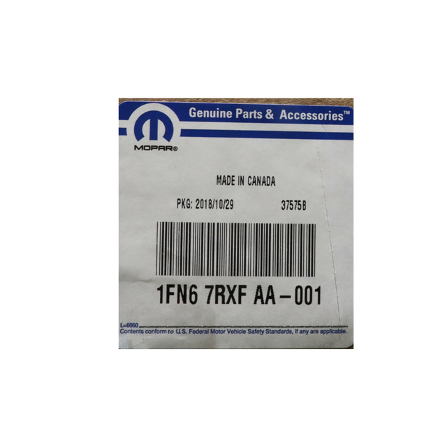 20072018 Jeep Bumper Cover 1FN67RXFAA QuirkParts