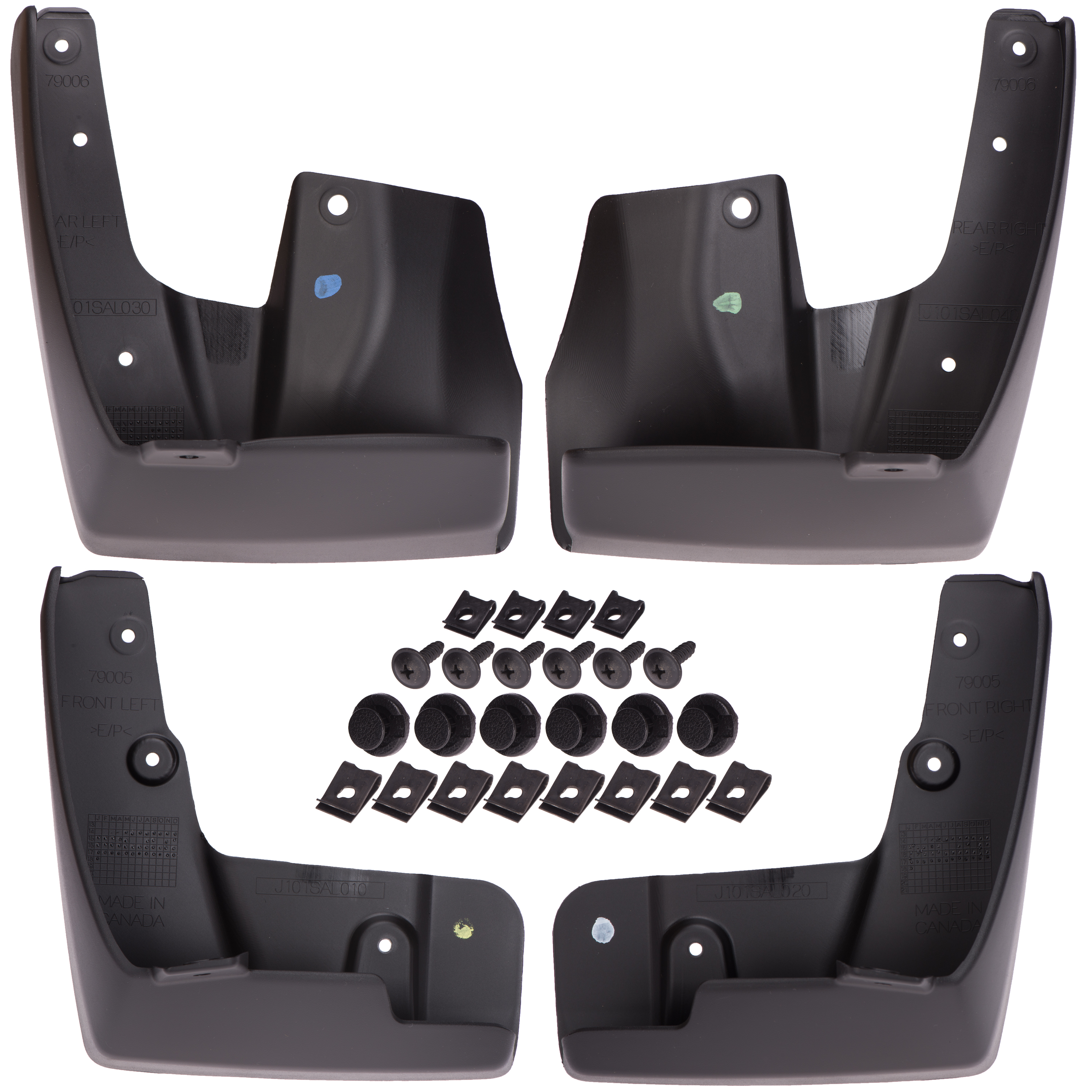 20152019 Subaru OEM NEW 20152019 Subaru Legacy Outback Premium 2.5L Splash Guards J101SAL350