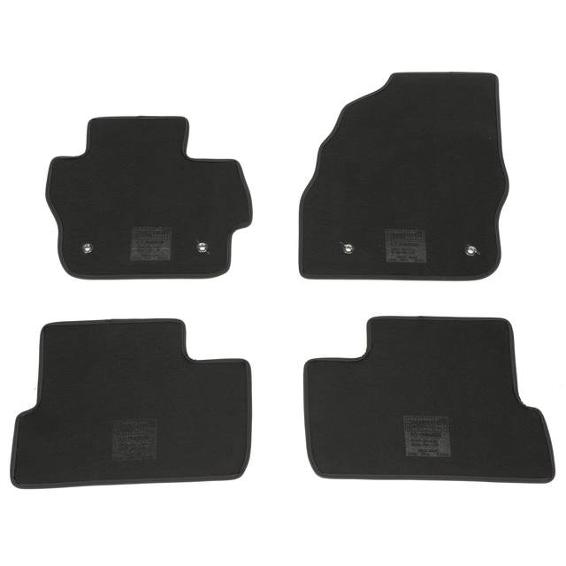 00008BL65 OEM NEW 2013 Mazda 3 Black Carpet Floor Mats W/ Mazda 3