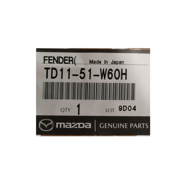 2007-2015 Mazda CX-9 OEM NEW 2007-2015 Mazda CX-9 Fender Rear