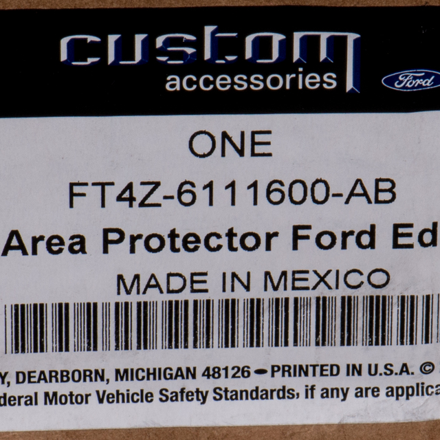 20172023 Ford Edge 2015 Ford Edge Trunk Cargo Area Protector Liner Mat Black Tray OEM