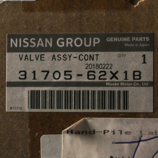OEM NEW 2008-2012 Nissan Frontier Xterra Blank Valve Control