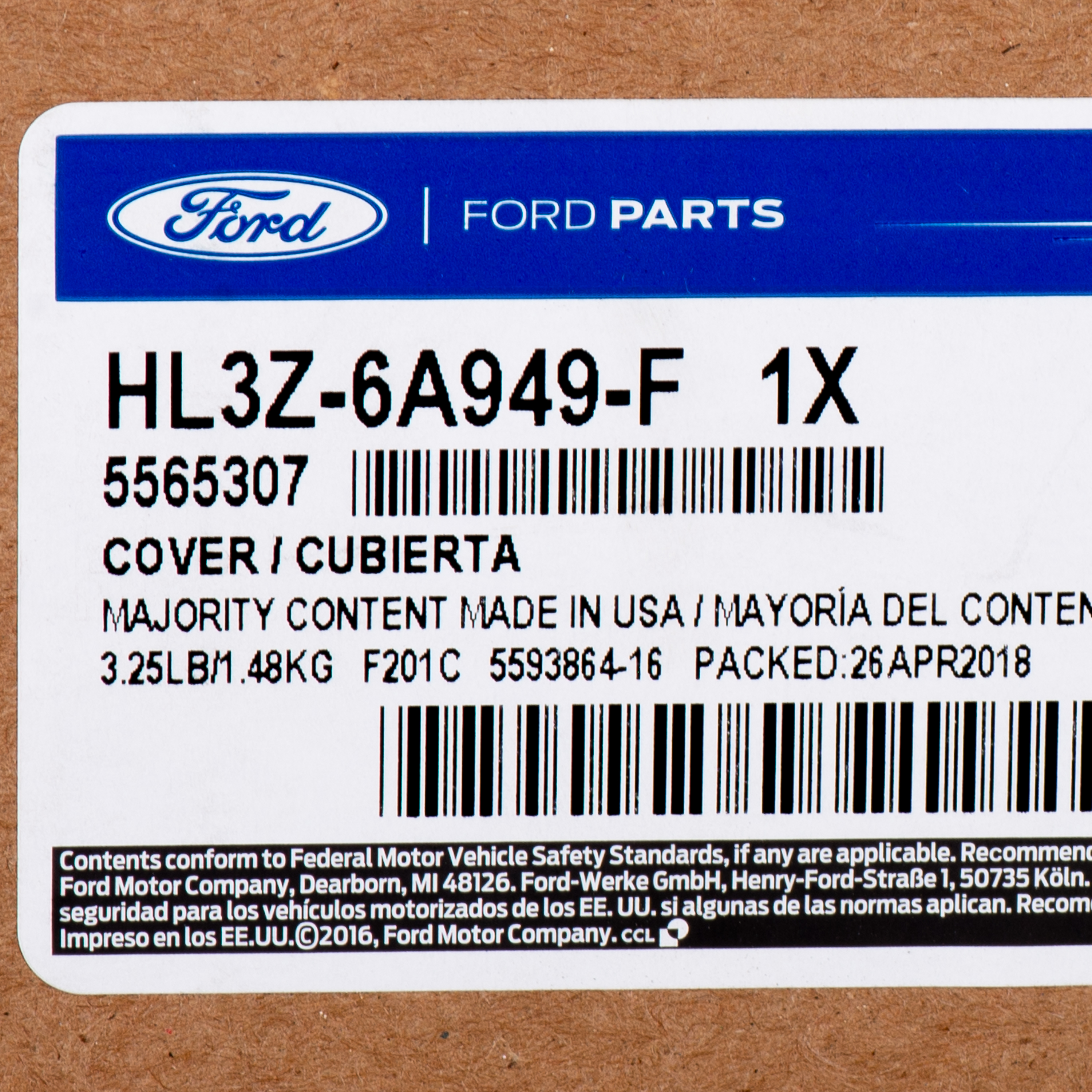 2017-2018 Ford F-150 OEM NEW 2017-2018 Ford F150 Raptor Crew Cab ...
