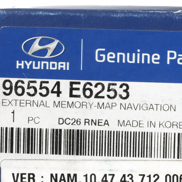 Hyundai - 96554-E6253 - External Memory Map Navigation - OEM Hyundai ...